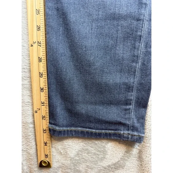 Paige Jeans Men's 38x33 Blue Dark Wash Croft Stretch Skinny Straight Denim - Picture 10 of 11